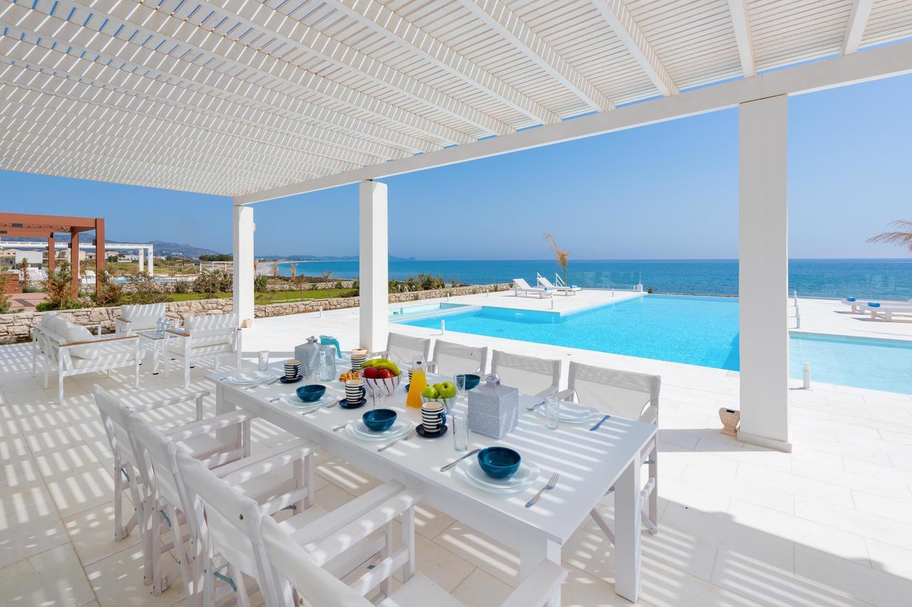 Maria & Nada Beachfront Villas Kolymbia Exterior photo