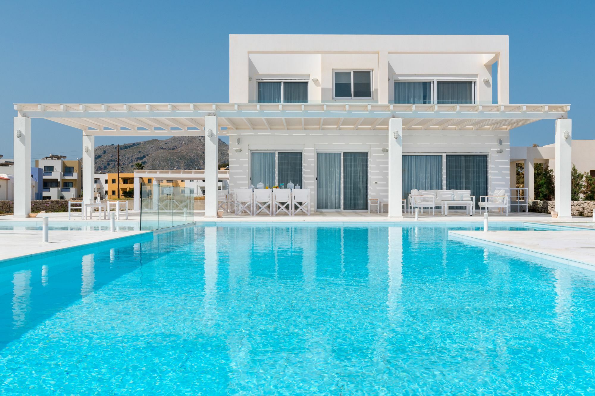 Maria & Nada Beachfront Villas Kolymbia Exterior photo