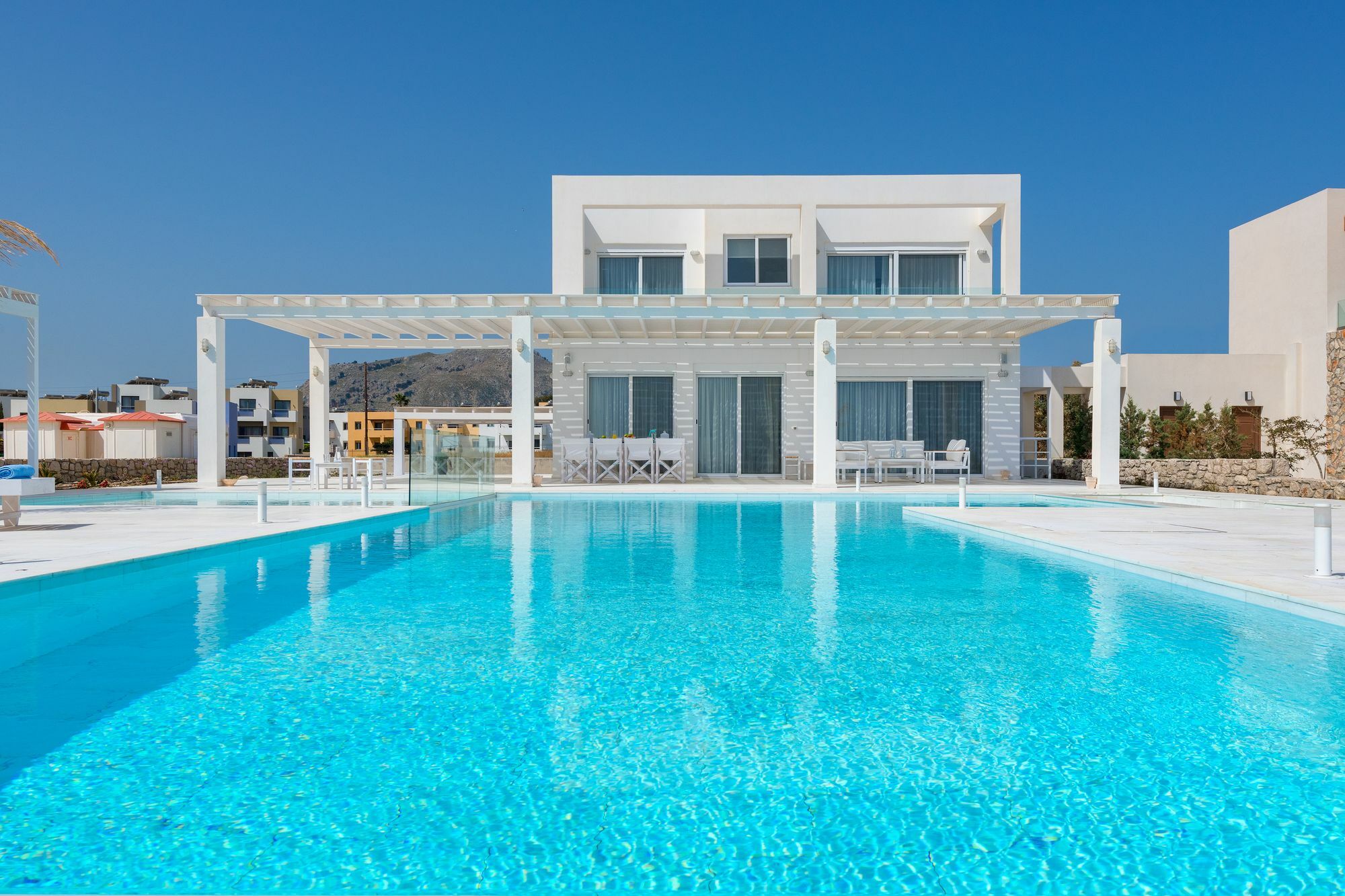 Maria & Nada Beachfront Villas Kolymbia Exterior photo
